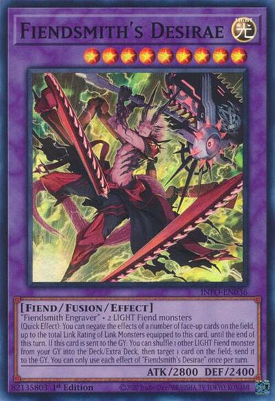 Fiendsmith's Desirae (Super Rare) [INFO-EN036-SuR]