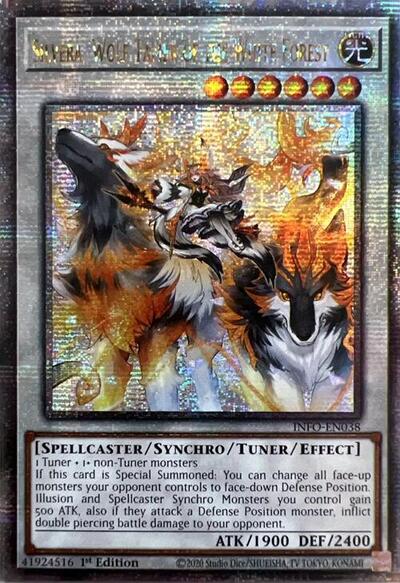 Silvera, Wolf Tamer of the White Forest (Quarter Century Secret Rare) [INFO-EN038-QCSR]