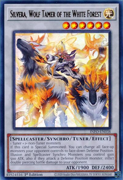 Silvera, Wolf Tamer of the White Forest (Ultra Rare) [INFO-EN038-UR]