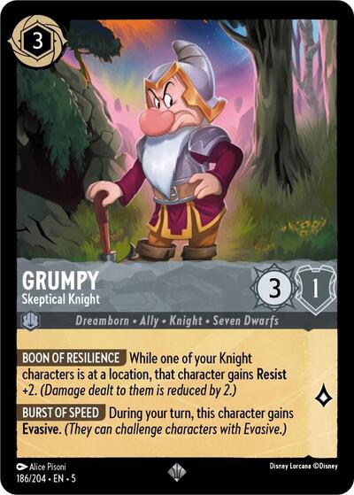 Grumpy - Skeptical Knight [SHS-186]