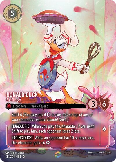 Donald Duck - Pie Slinger (Enchanted) [SHS-214]