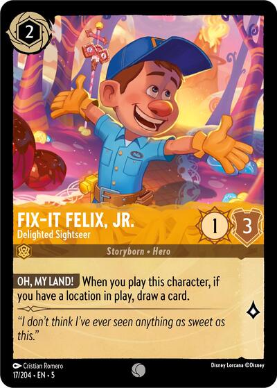 Fix-It Felix, Jr. - Delighted Sightseer [SHS-17]