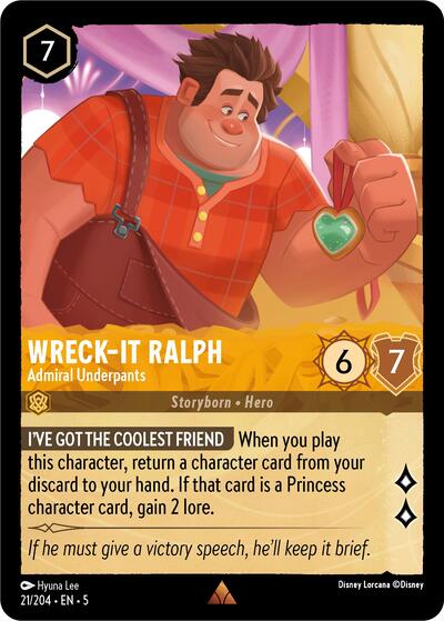 Wreck-It Ralph - Admiral Underpants [SHS-21]