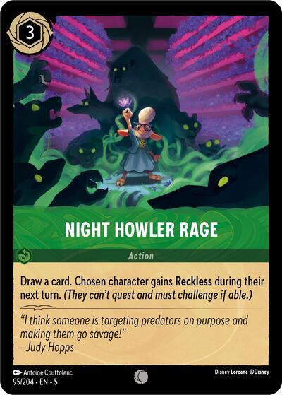 Night Howler Rage [SHS-95]