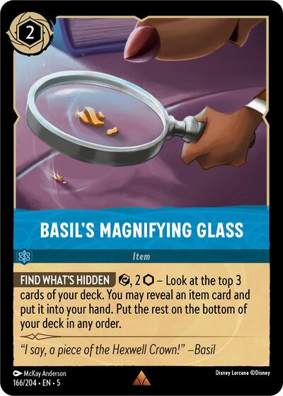 Basil's Magnifying Glass [SHS-166]