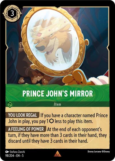 Prince John's Mirror [SHS-98]