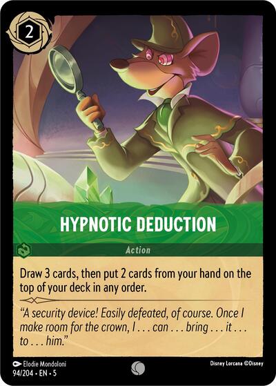 Hypnotic Deduction [SHS-94]