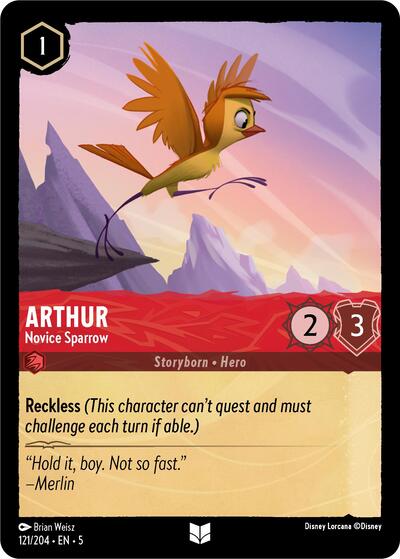 Arthur - Novice Sparrow [SHS-121]