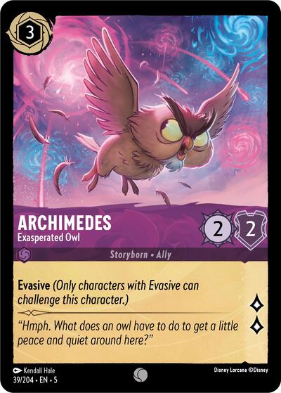 Archimedes - Exasperated Owl [SHS-39]