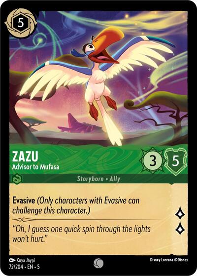 Zazu - Advisor to Mufasa [SHS-72]