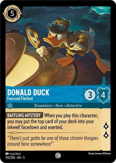 Donald Duck - Focused Flatfoot [SHS-155]