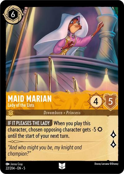 Maid Marian - Lady of the Lists [SHS-22]