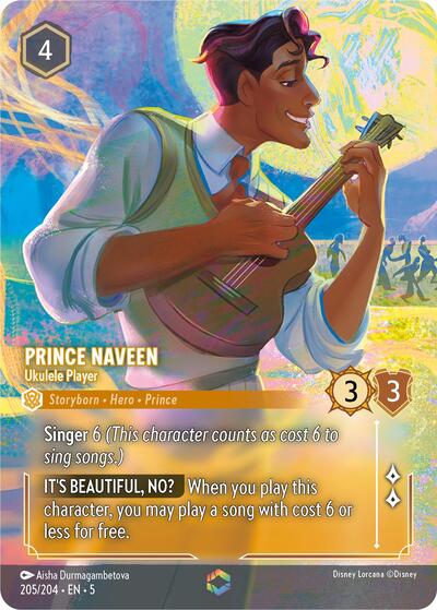 Prince Naveen - Ukulele Player (Enchanted) [SHS-205]