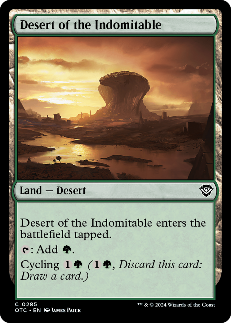 Desert of the Indomitable [OTC-285]