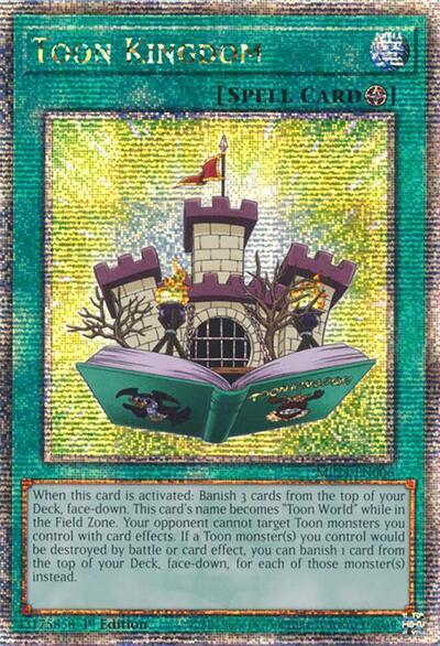 Toon Kingdom (Quarter Century Secret Rare) [MP24-EN006-QCSR]