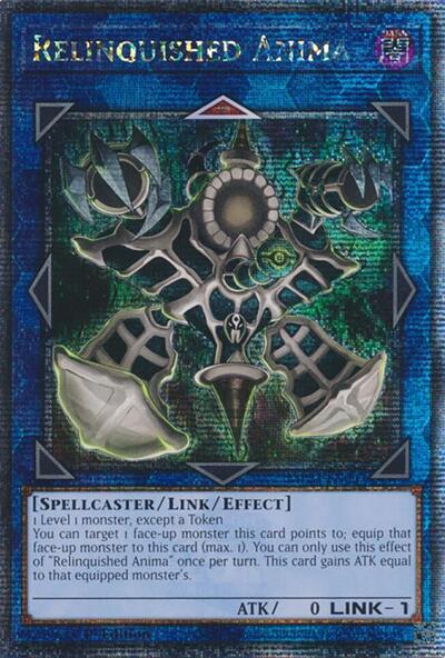 Relinquished Anima (Quarter Century Secret Rare) [MP24-EN007-QCSR]