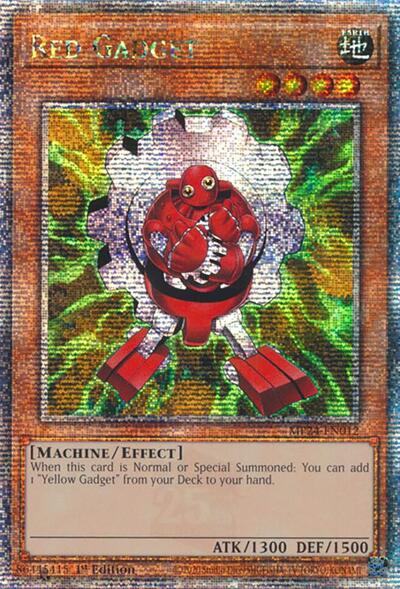 Red Gadget (Quarter Century Secret Rare) [MP24-EN012-QCSR]