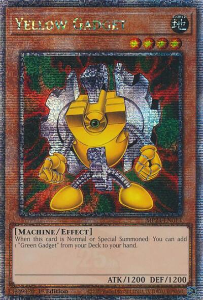 Yellow Gadget (Quarter Century Secret Rare) [MP24-EN013-QCSR]