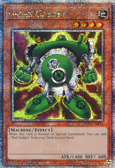 Green Gadget (Quarter Century Secret Rare) [MP24-EN014-QCSR]