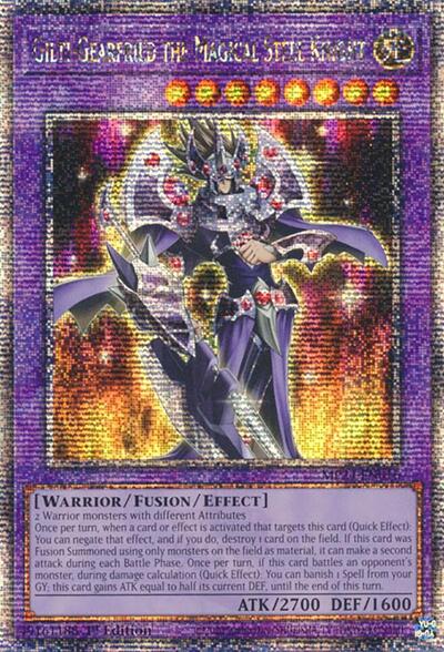 Gilti-Gearfried the Magical Steel Knight (Quarter Century Secret Rare) [MP24-EN016-QCSR]