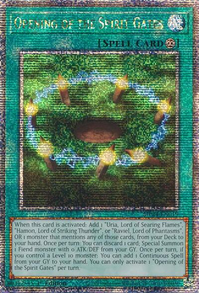 Opening of the Spirit Gates (Quarter Century Secret Rare) [MP24-EN019-QCSR]