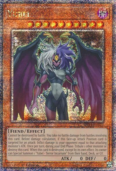 Yubel (Quarter Century Secret Rare) [MP24-EN021-QCSR]