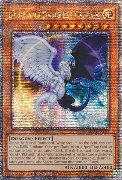 Light and Darkness Dragon (Quarter Century Secret Rare) [MP24-EN024-QCSR]