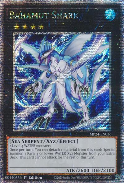 Bahamut Shark (Quarter Century Secret Rare) [MP24-EN036-QCSR]