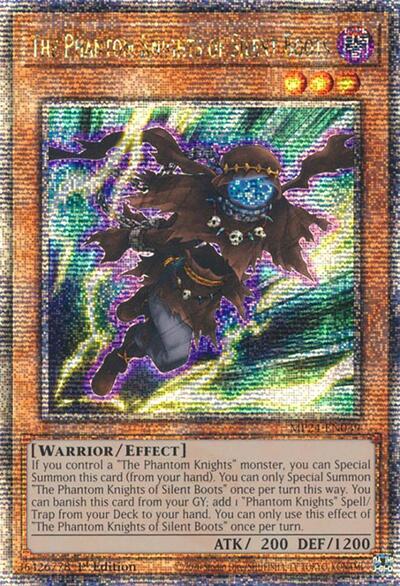 The Phantom Knights of Silent Boots (Quarter Century Secret Rare) [MP24-EN039-QCSR]