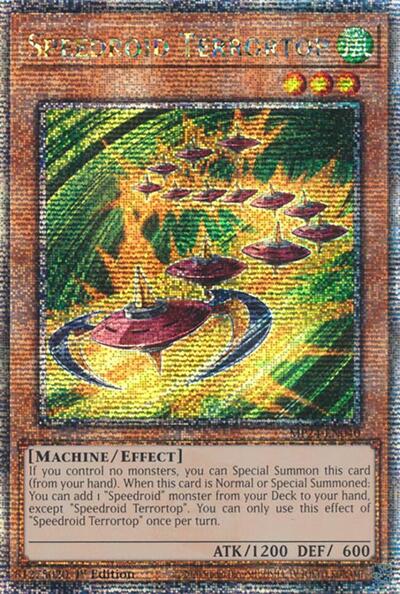 Speedroid Terrortop (Quarter Century Secret Rare) [MP24-EN040-QCSR]