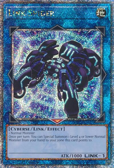 Link Spider (Quarter Century Secret Rare) [MP24-EN045-QCSR]