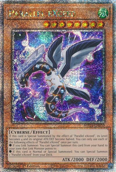 Parallel eXceed (Quarter Century Secret Rare) [MP24-EN050-QCSR]