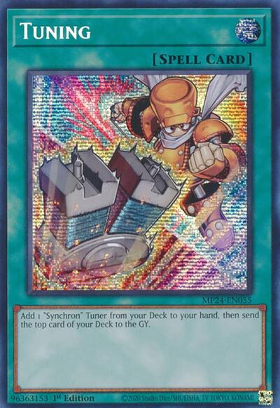 Tuning (Prismatic Secret Rare) (Alternate Art) [MP24-EN055-PrSR-ALT]