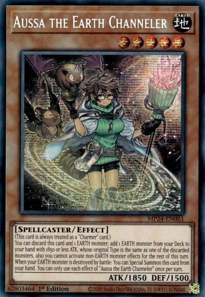 Aussa the Earth Channeler (Prismatic Secret Rare) [MP24-EN061-PrSR]