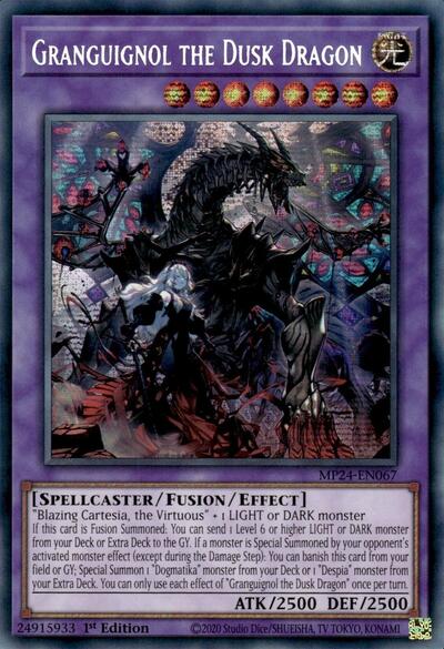 Granguignol the Dusk Dragon (Prismatic Secret Rare) [MP24-EN067-PrSR]