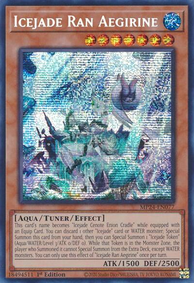 Icejade Ran Aegirine (Prismatic Secret Rare) [MP24-EN077-PrSR]