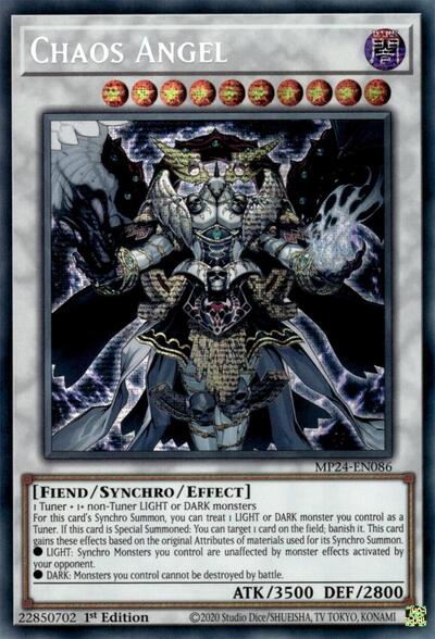 Chaos Angel (Prismatic Secret Rare) [MP24-EN086-PrSR]