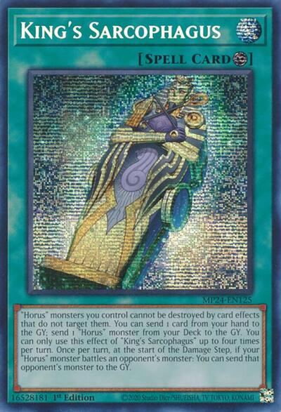 King's Sarcophagus (Prismatic Secret Rare) [MP24-EN125-PrSR]