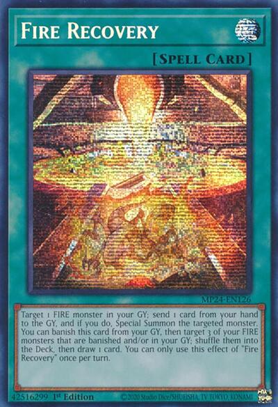 Fire Recovery (Prismatic Secret Rare) [MP24-EN126-PrSR]