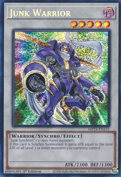 Junk Warrior (Prismatic Secret Rare) [MP24-EN131-PrSR]