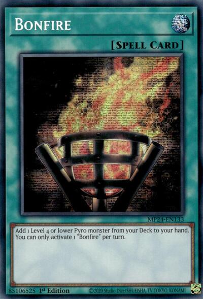 Bonfire (Prismatic Secret Rare) [MP24-EN133-PrSR]