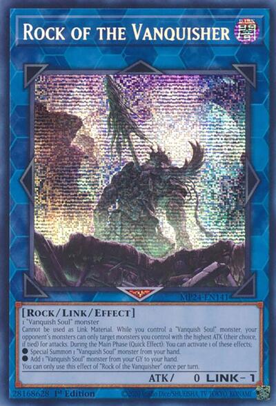 Rock of the Vanquisher (Prismatic Secret Rare) [MP24-EN141-PrSR]