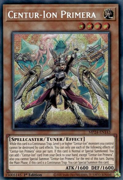 Centur-Ion Primera (Prismatic Secret Rare) [MP24-EN143-PrSR]