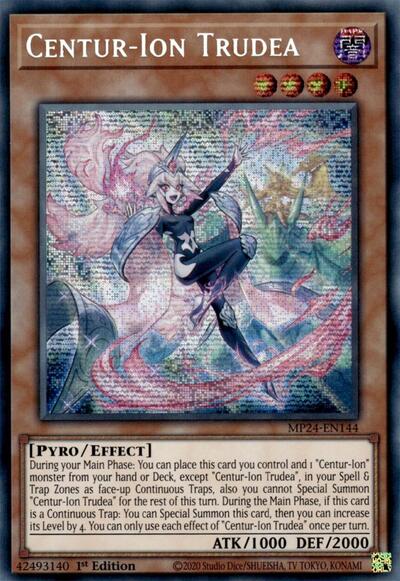 Centur-Ion Trudea (Prismatic Secret Rare) [MP24-EN144-PrSR]