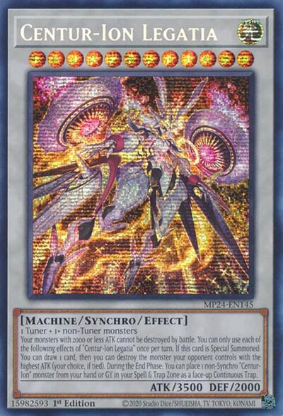 Centur-Ion Legatia (Prismatic Secret Rare) [MP24-EN145-PrSR]