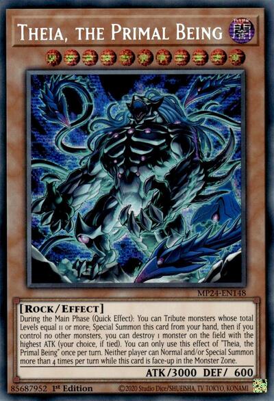 Theia, the Primal Being (Prismatic Secret Rare) [MP24-EN148-PrSR]