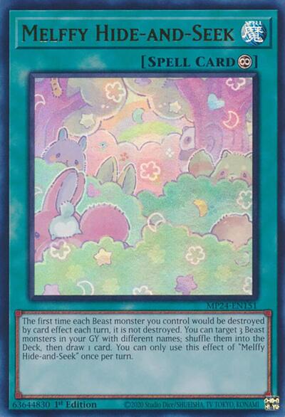 Melffy Hide-and-Seek (Ultra Rare) [MP24-EN151-UR]