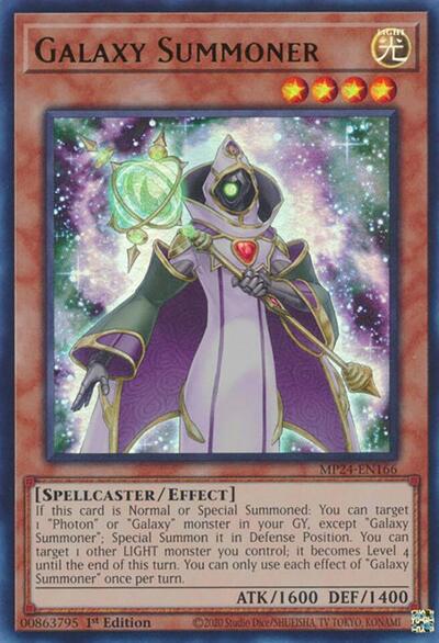 Galaxy Summoner (Ultra Rare) [MP24-EN166-UR]