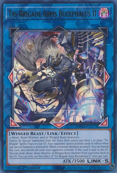 Tri-Brigade Arms Bucephalus II (Ultra Rare) [MP24-EN175-UR]