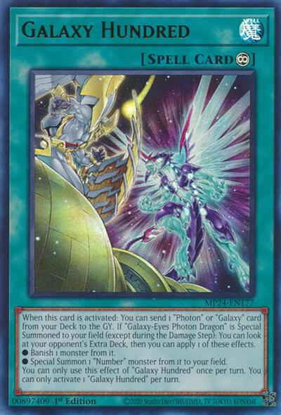 Galaxy Hundred (Ultra Rare) [MP24-EN177-UR]